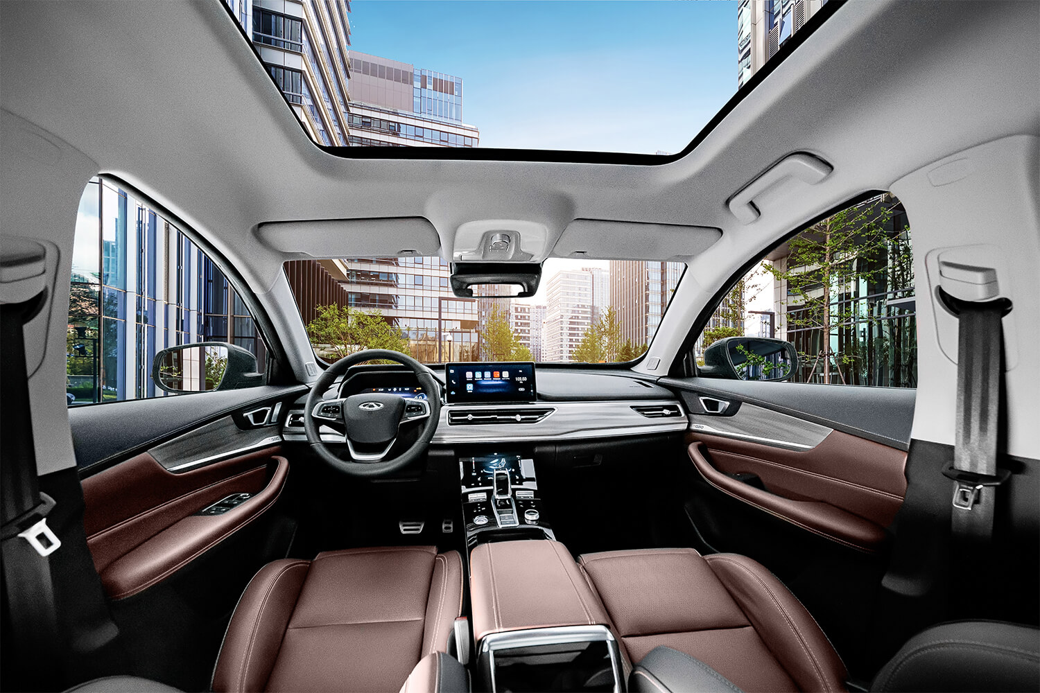 Коричневая кожа